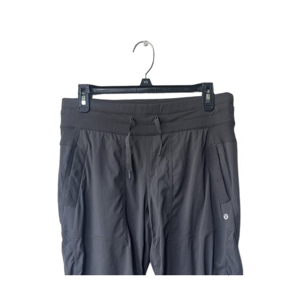 Lululemon Womens Pants Dance Studio Crop Size 6 Grey Mid Rise - Picture 6 of 12